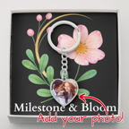 Photo Heart Keychain