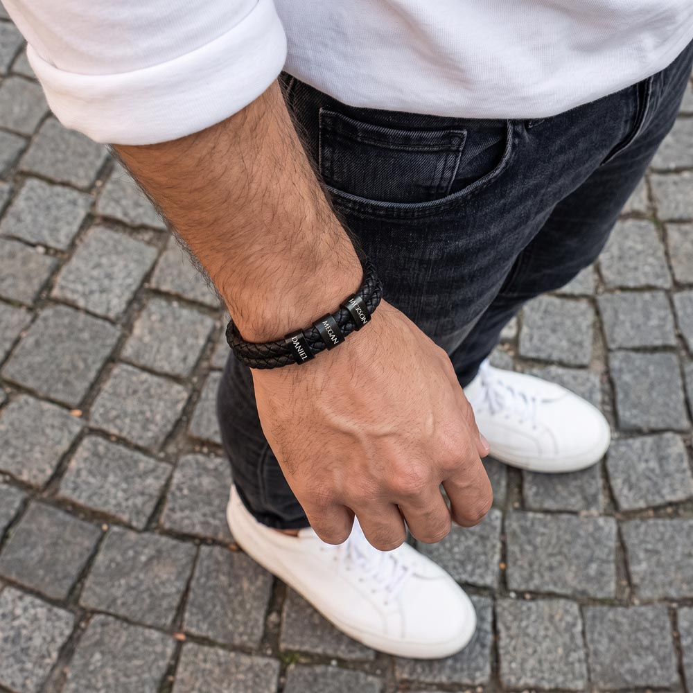 Men's Personalized Name Bracelet