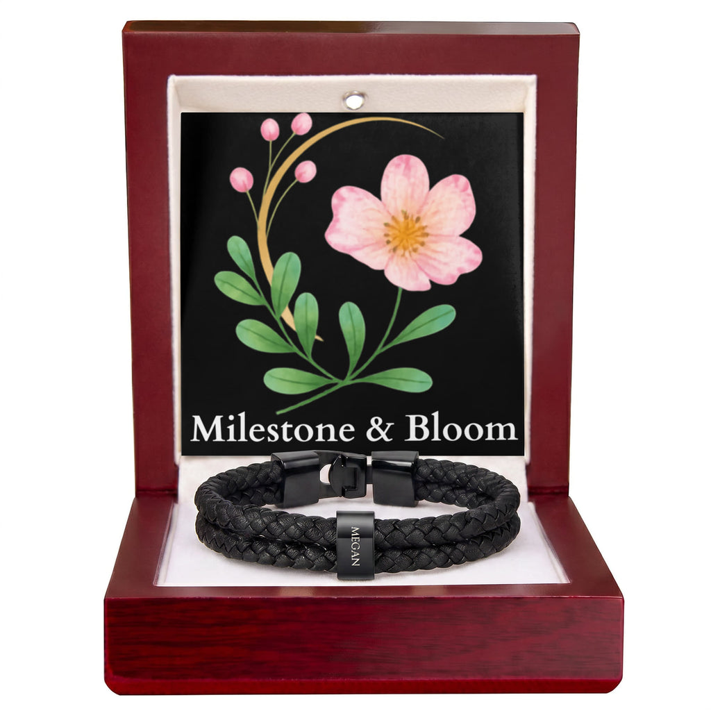 Men's Personalized Name Bracelet