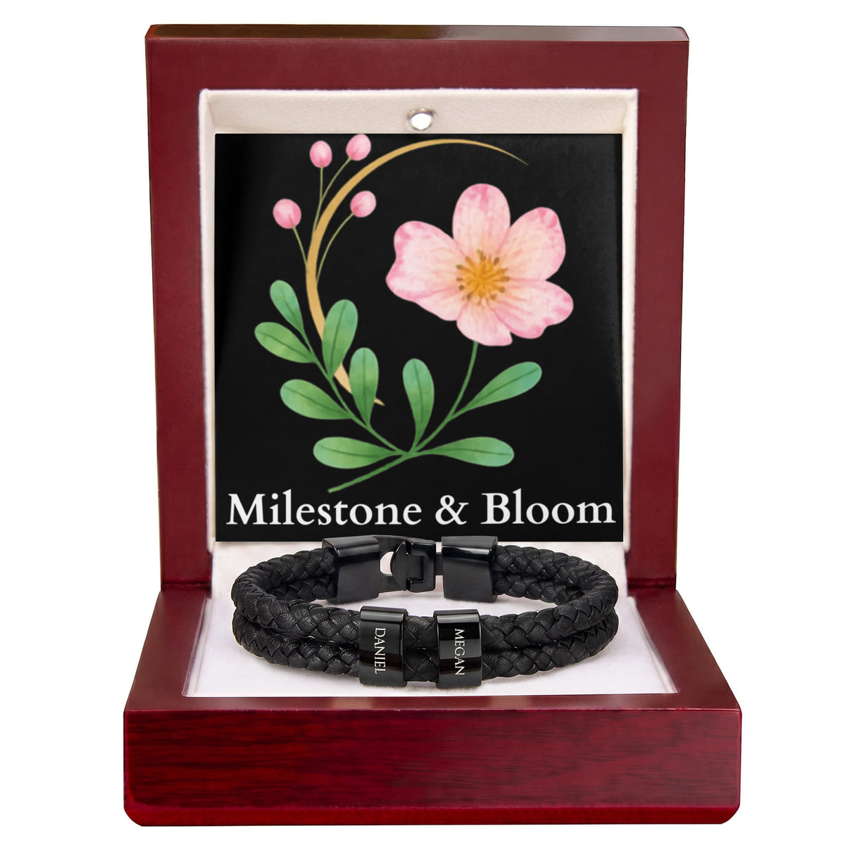Men's Personalized Name Bracelet