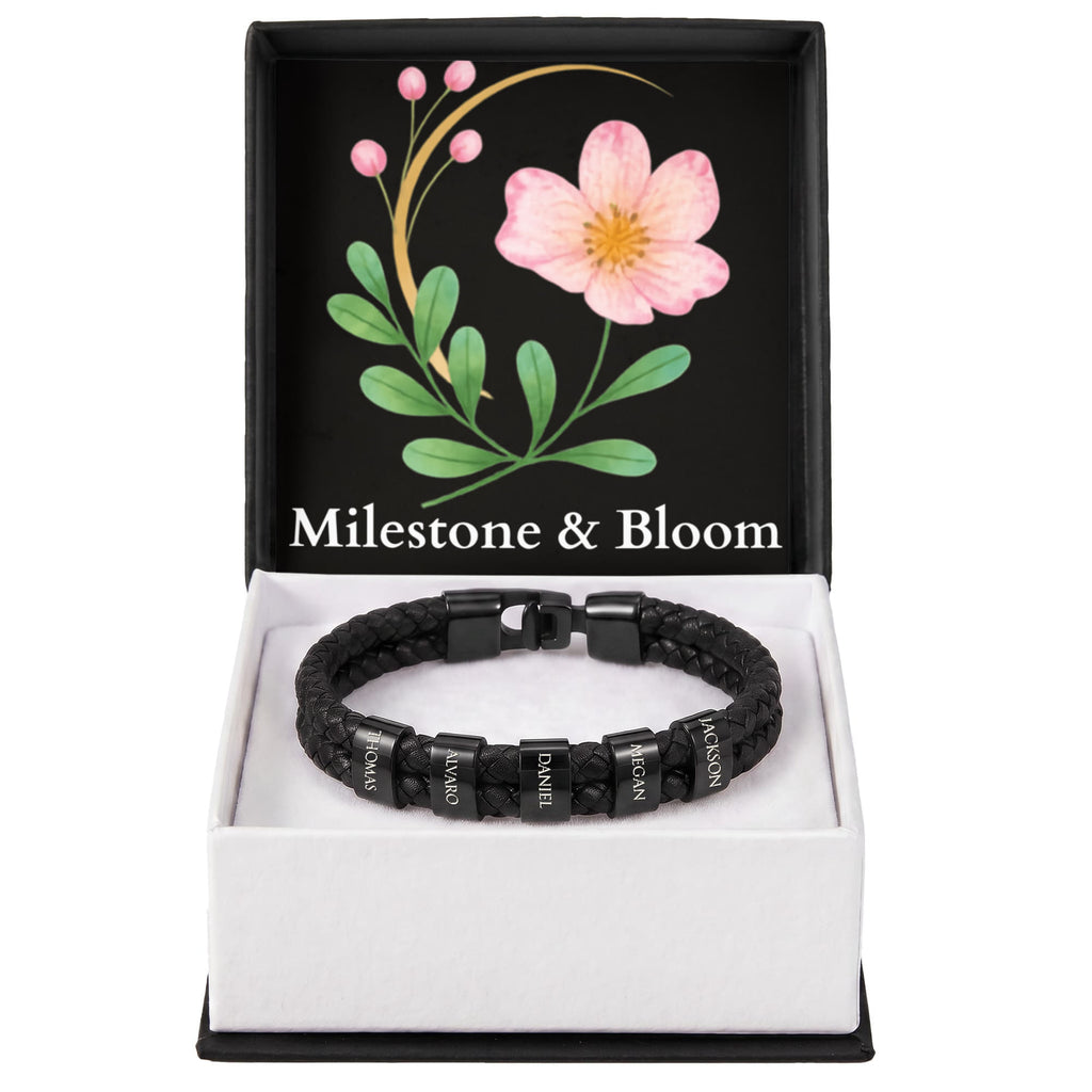 Men's Personalized Name Bracelet