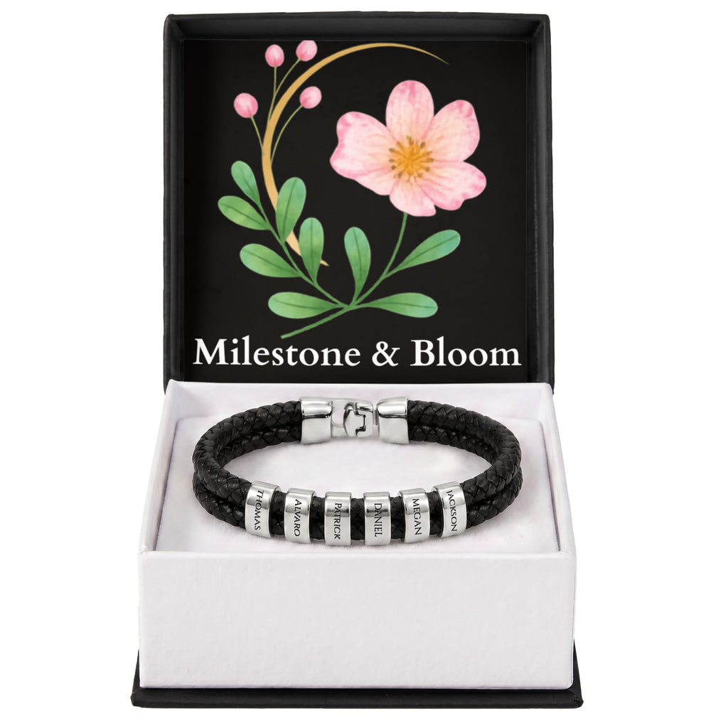 Men's Personalized Name Bracelet