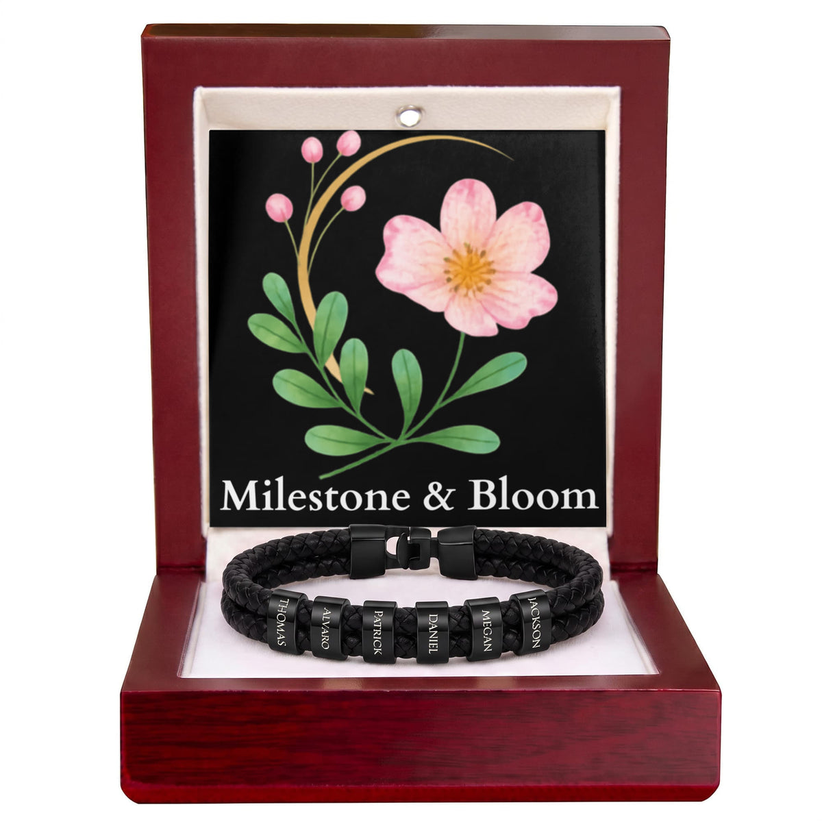 Men's Personalized Name Bracelet