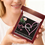 Cursive Love Necklace - Some love is too big for words