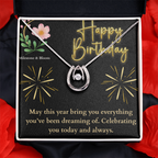 Lucky Love Necklace- Happy Birthday!