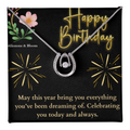 Lucky Love Necklace- Happy Birthday!
