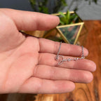 Signature Name Necklace - You make every day brighter!