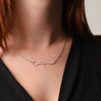 Signature Name Necklace - You make every day brighter!