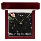 Zodiac Symbol Necklace- Reach for the stars!