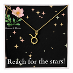 Zodiac Symbol Necklace- Reach for the stars!