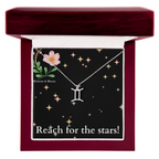 Zodiac Symbol Necklace- Reach for the stars!