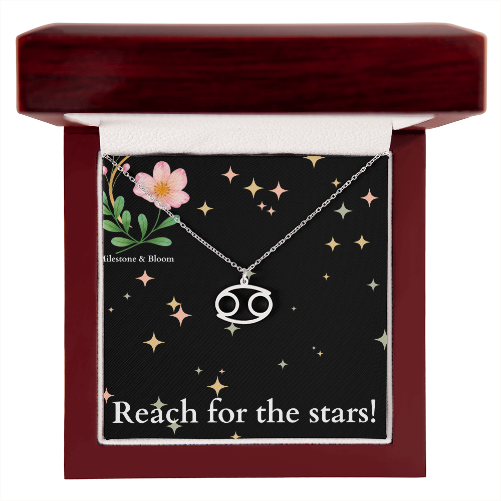 Zodiac Symbol Necklace- Reach for the stars!