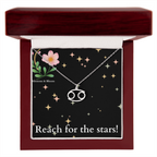 Zodiac Symbol Necklace- Reach for the stars!
