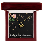 Zodiac Symbol Necklace- Reach for the stars!