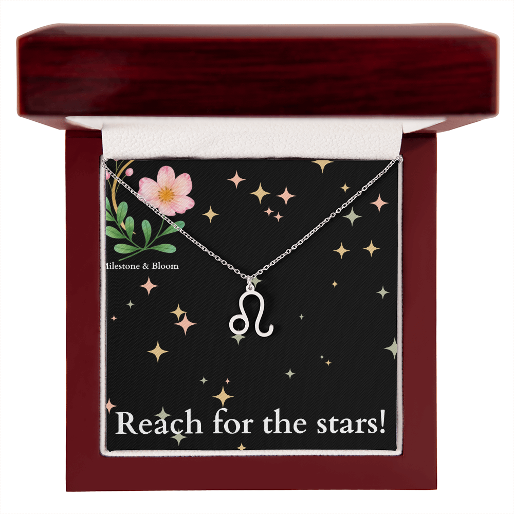 Zodiac Symbol Necklace- Reach for the stars!