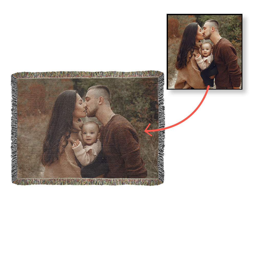 Heirloom Photo Woven Blanket