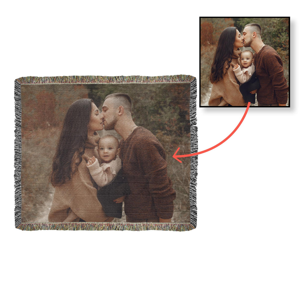Heirloom Photo Woven Blanket