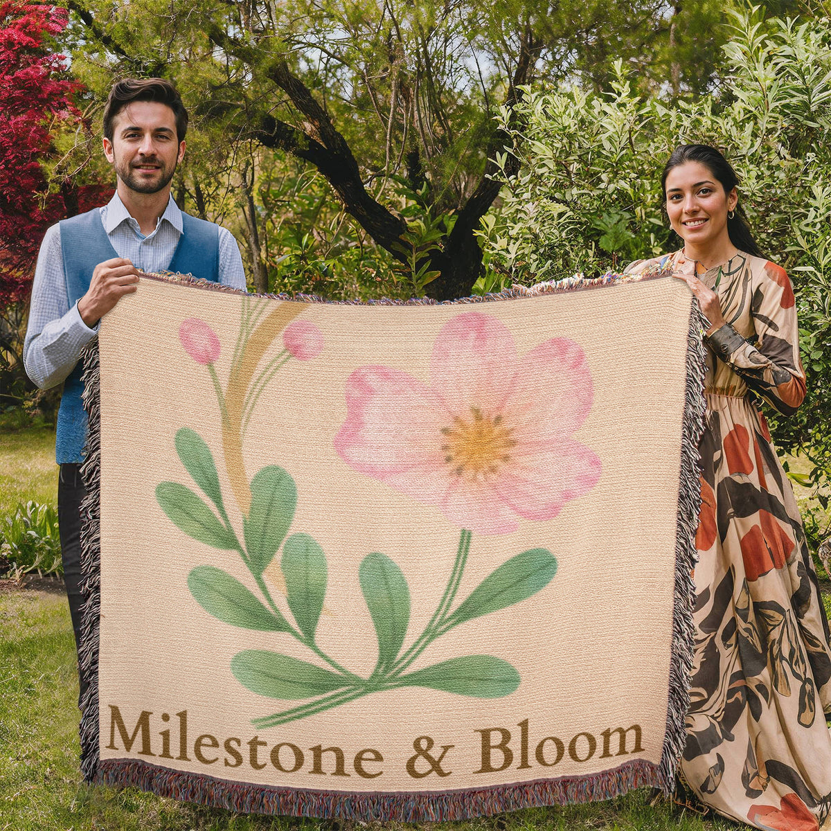 Heirloom Photo Woven Blanket