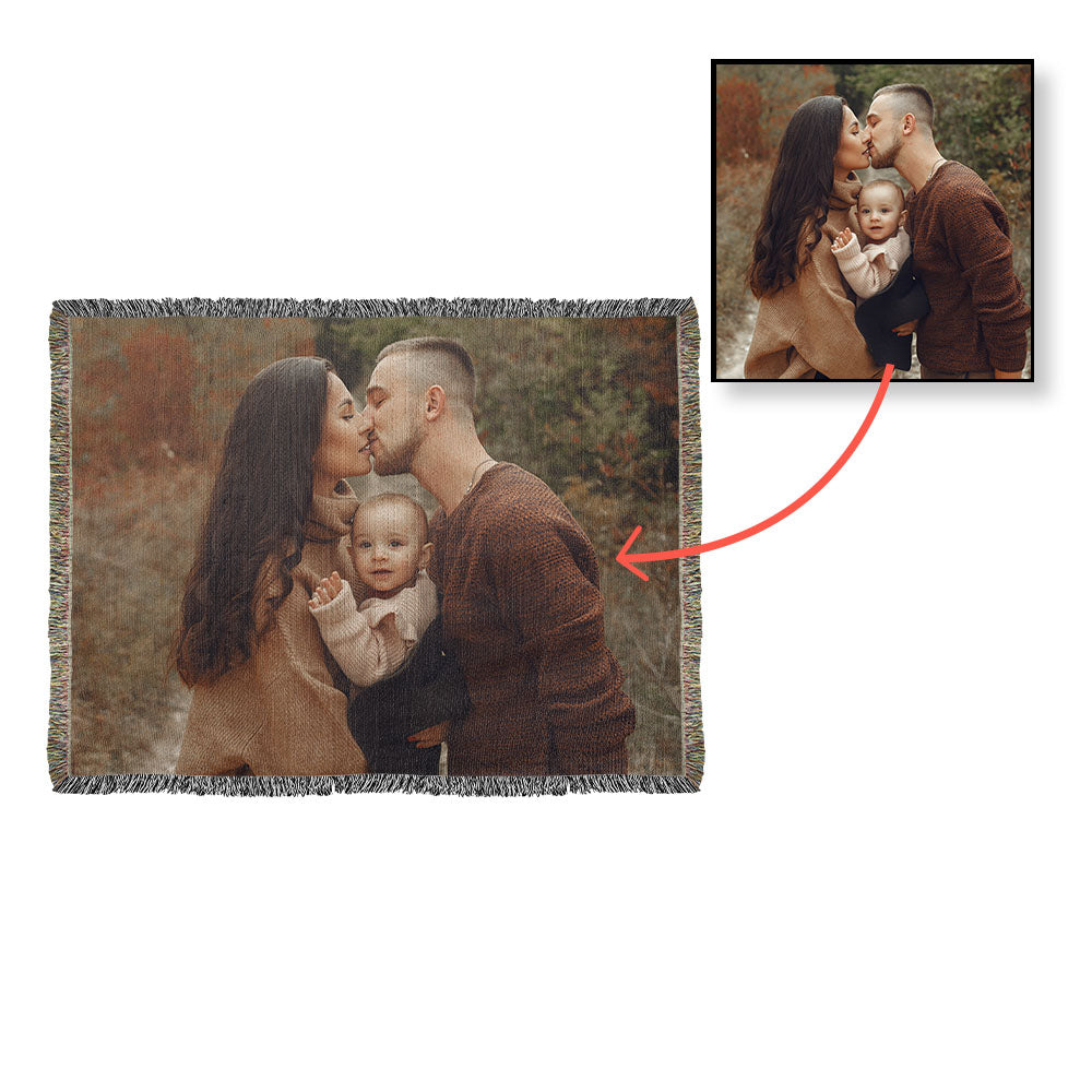 Heirloom Photo Woven Blanket